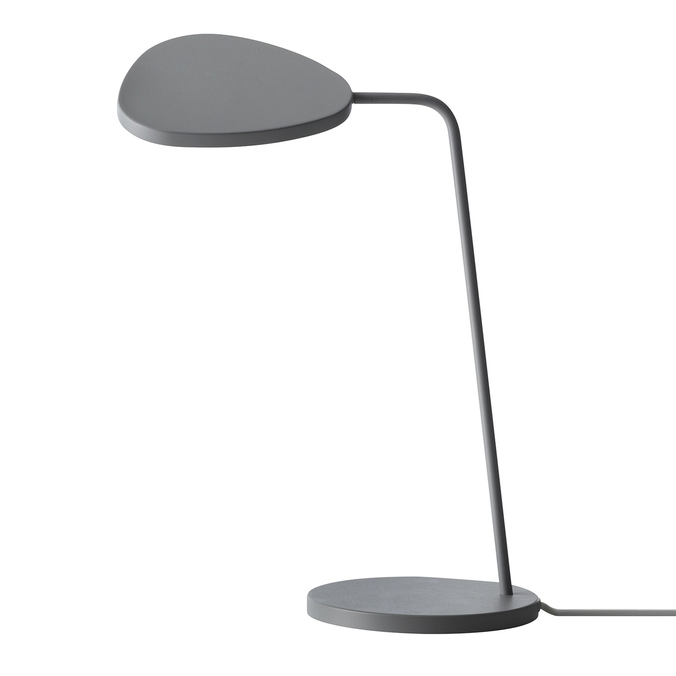 Leaf Table Lamp, Gray