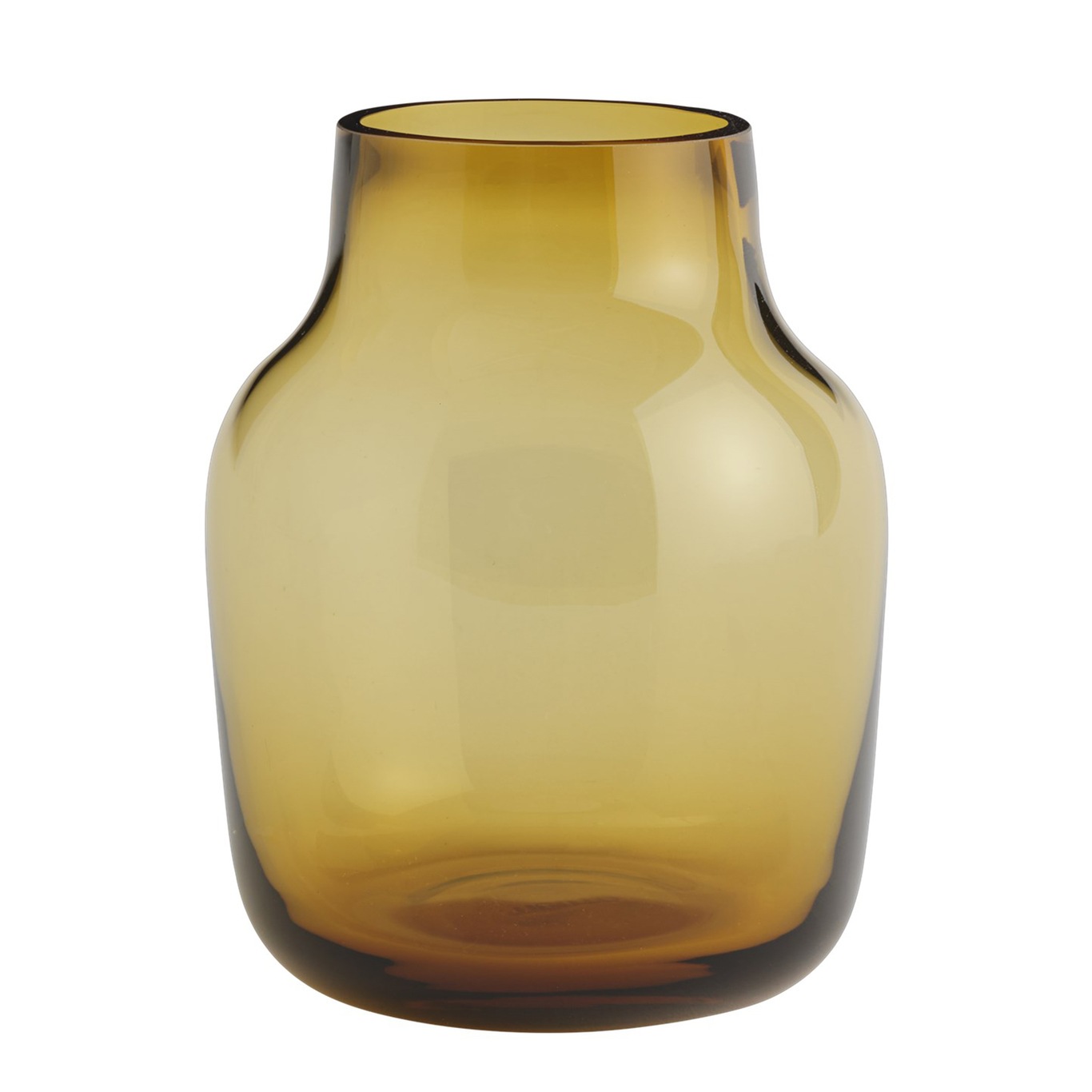 Silent Vase Ø15 cm, Burnt Orange