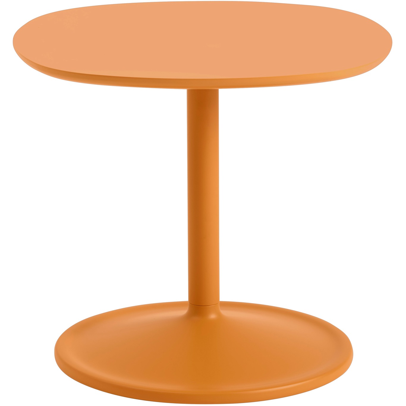 Soft Sidebord, 45x45x40 cm, Oransje
