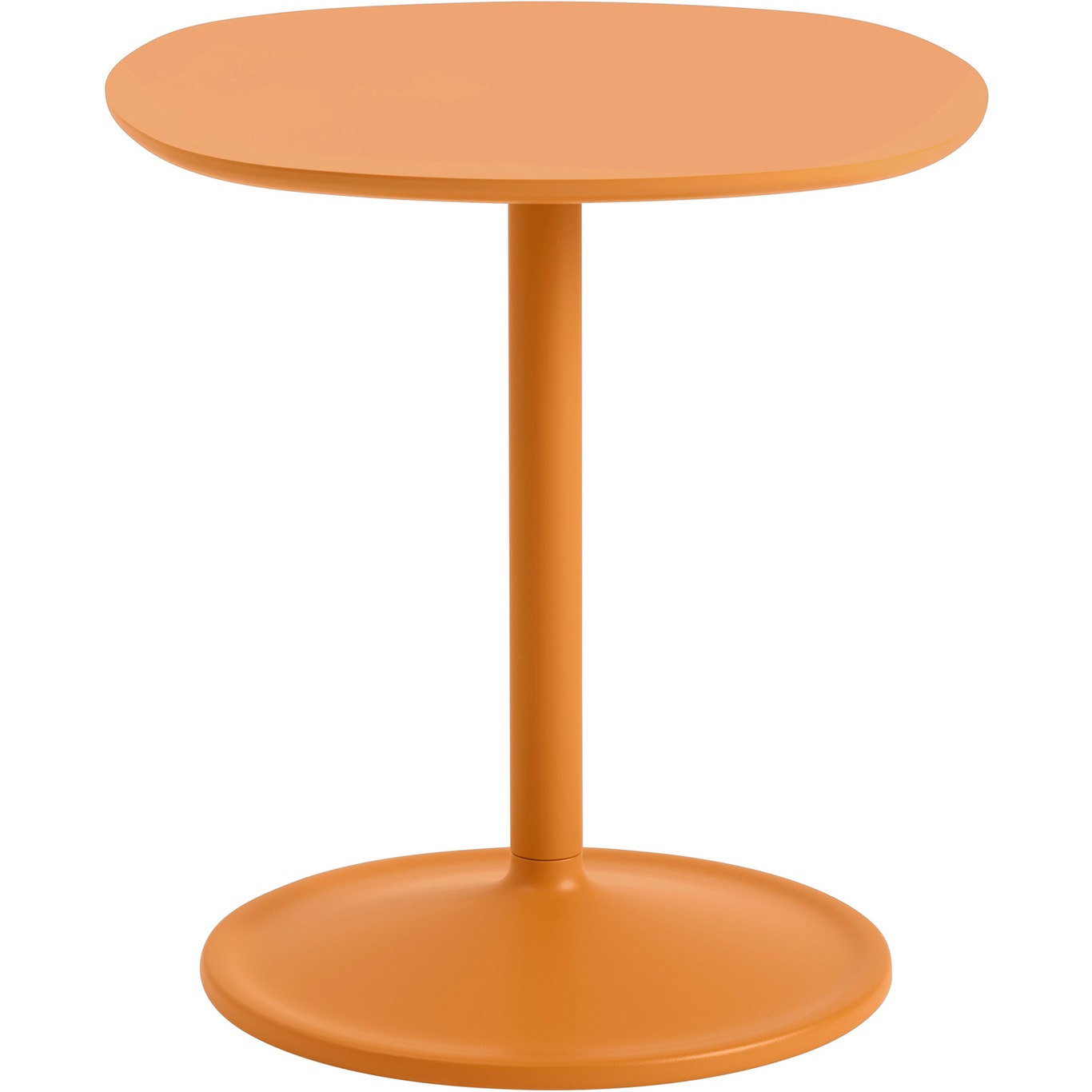 Soft Sidebord, 45x45x48 cm, Oransje