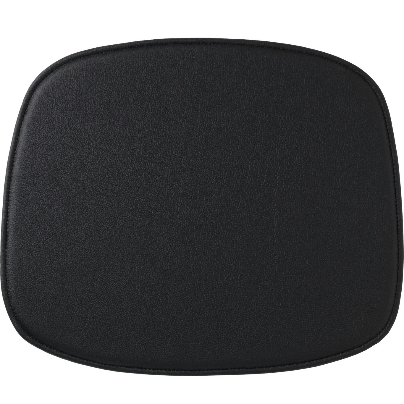 Form Seat Cushion Pute Skum Laget av skinn, Laget av skinn Black Leather