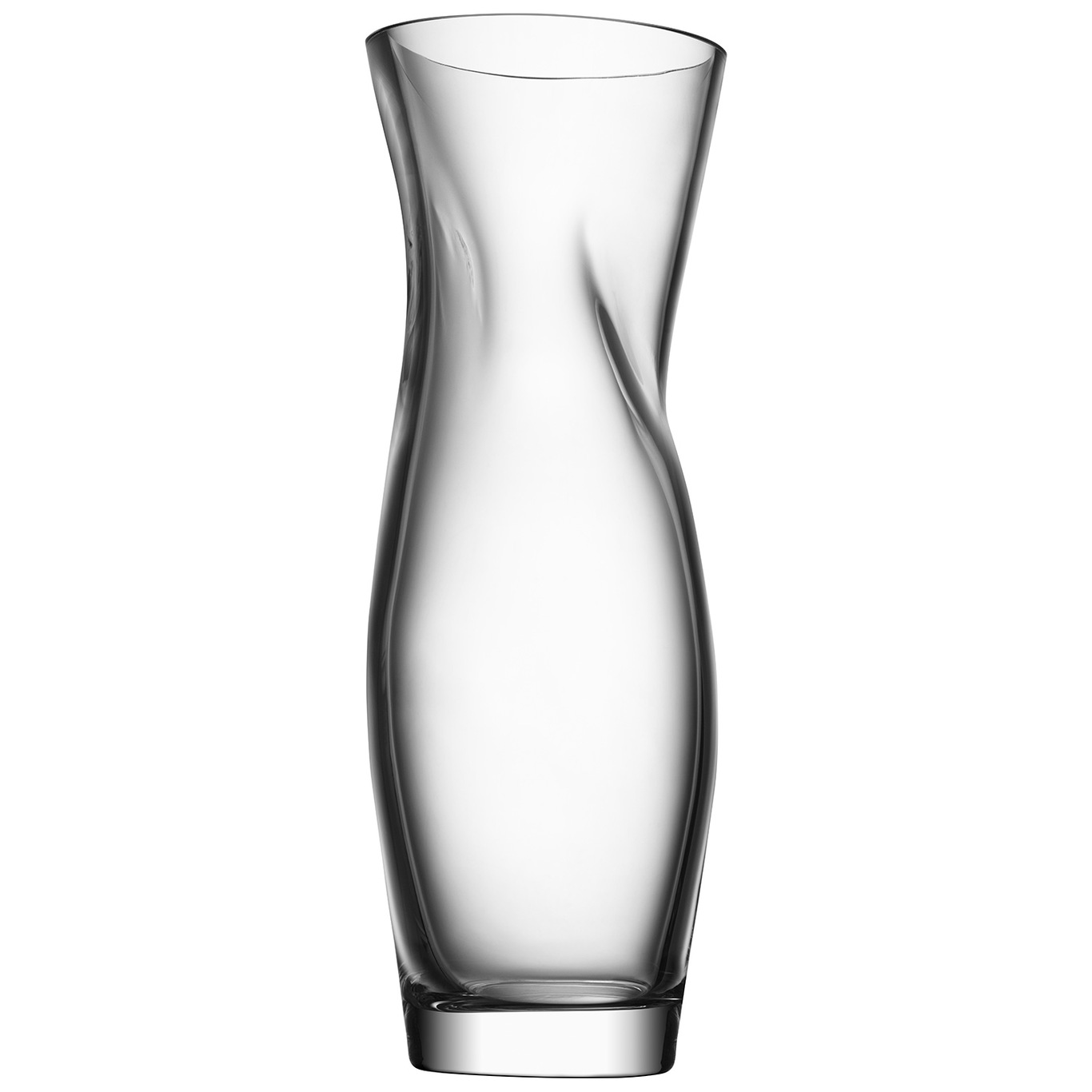 Squeeze Vase 34 cm, Klar