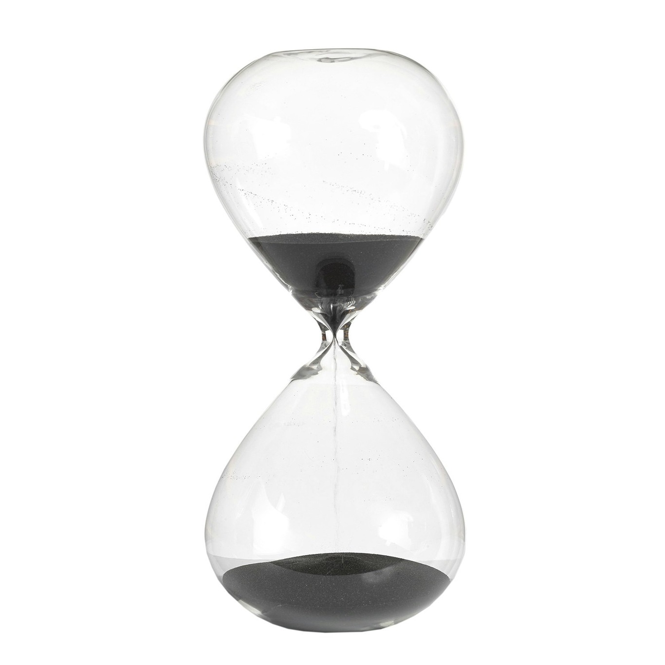 Ball Timeglass M, Sort