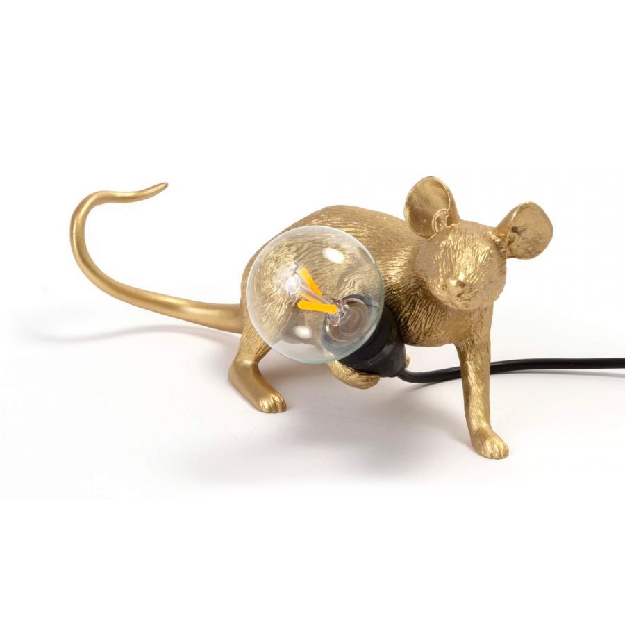 Mouse Lamp Lop Bordlampe, Gull