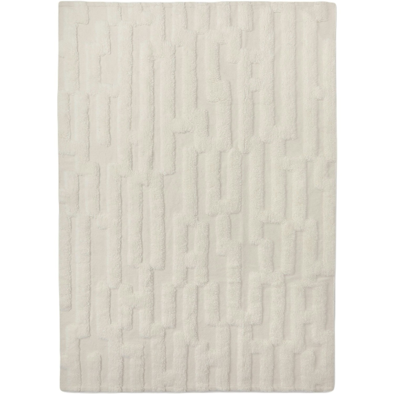 Bielke Ullteppe 160x230 cm, Off-white