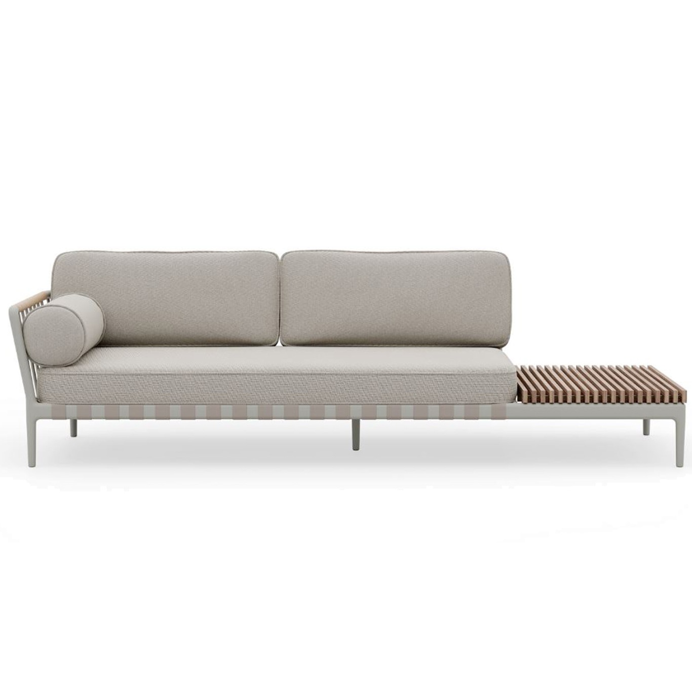 Vipp720 Open-Air Sofa Open End Right, Beige